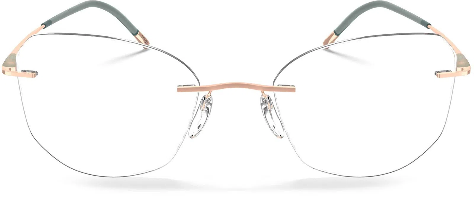 Silhouette Purist Color Groove Demo Rimless 5561 Eyeglasses - view 131